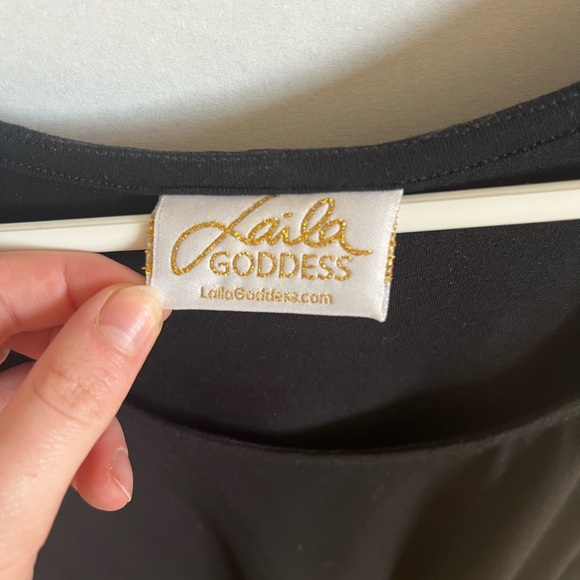 Women’s Half sleeve Top with Cutout Shoulders - Picture 3 of 3